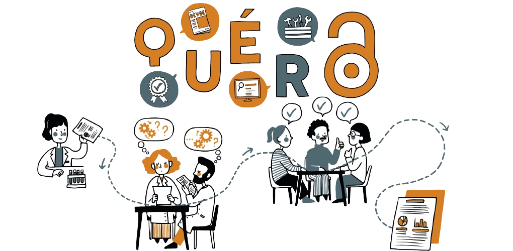 Logo Quéro et illustration