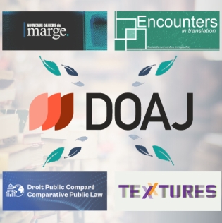 Vignette des revues et logo du DOAJ